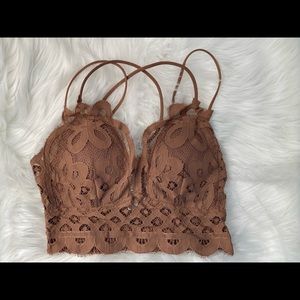 Bralette - Camel/Tan